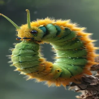 caterpillar to butterfly