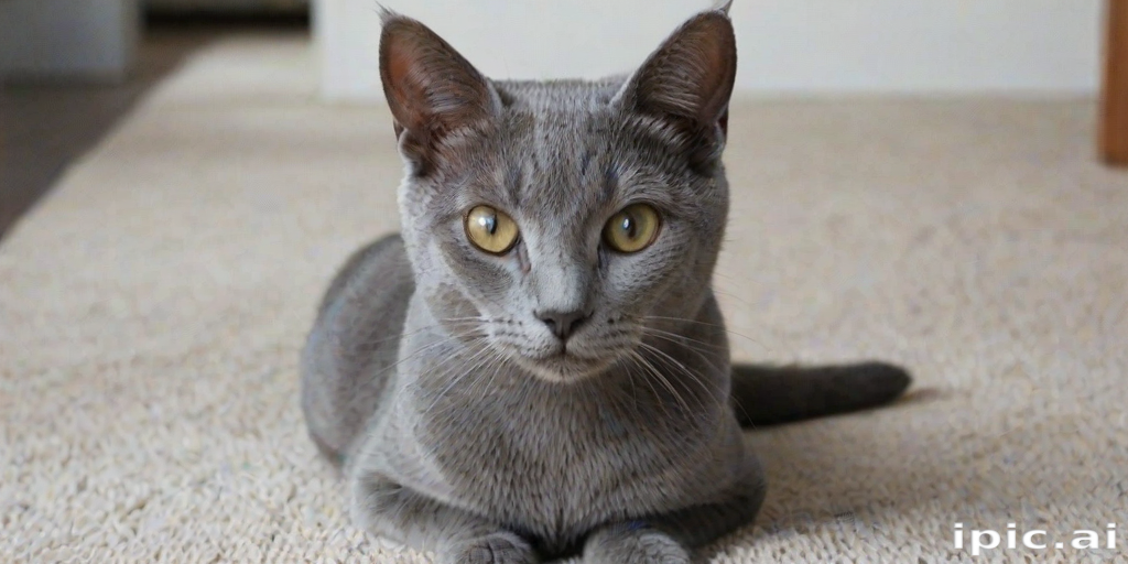 grey cat