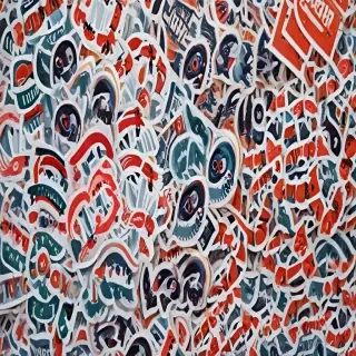 sticker texture