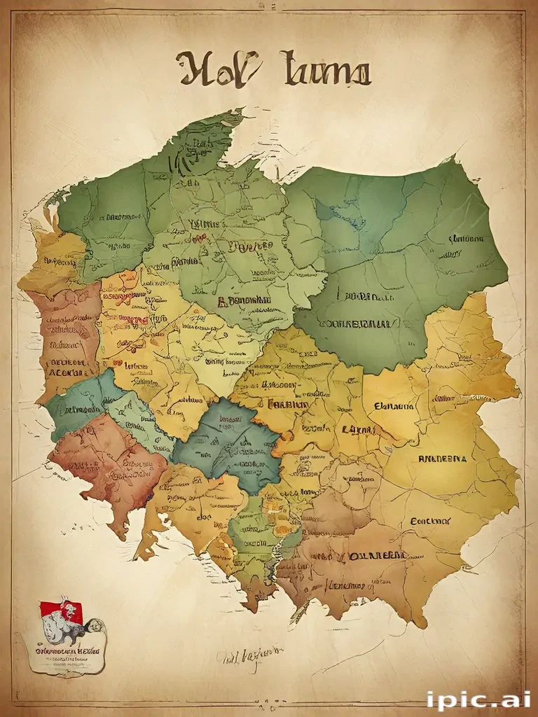 polish country map