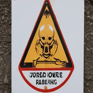 warning sign