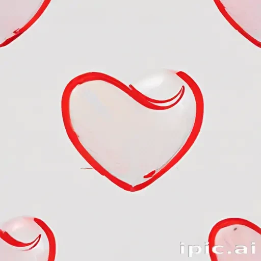 heart outline transparent