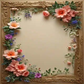 floral frame