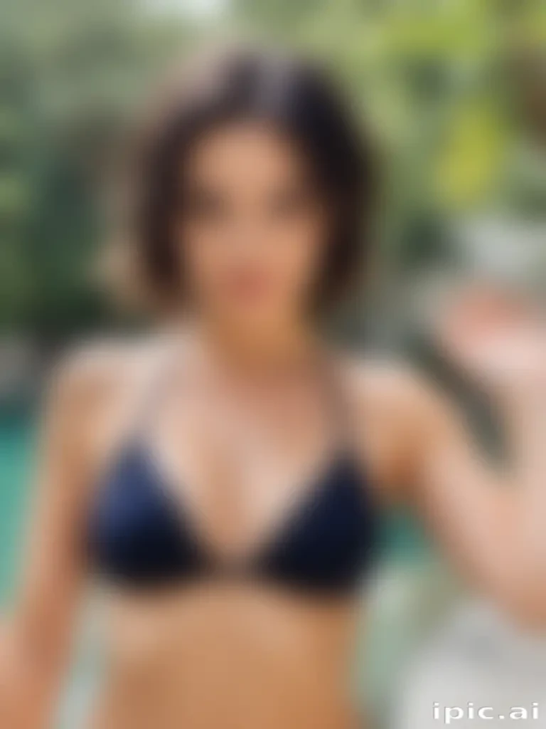 short hair bikini