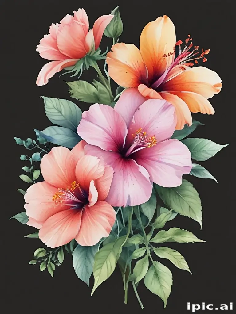 watercolor flower png