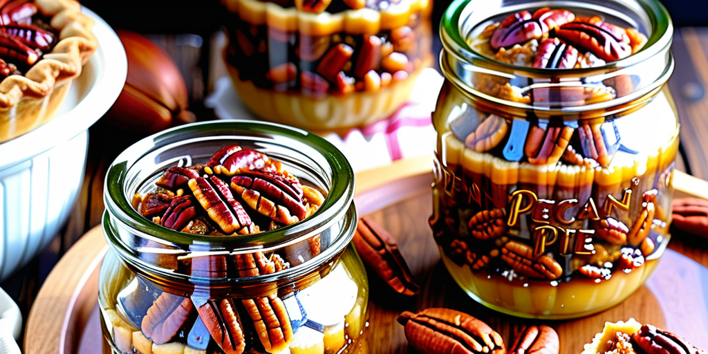 pecan pie in a jar