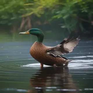 background duck