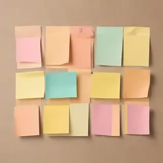 sticky notes png transparent