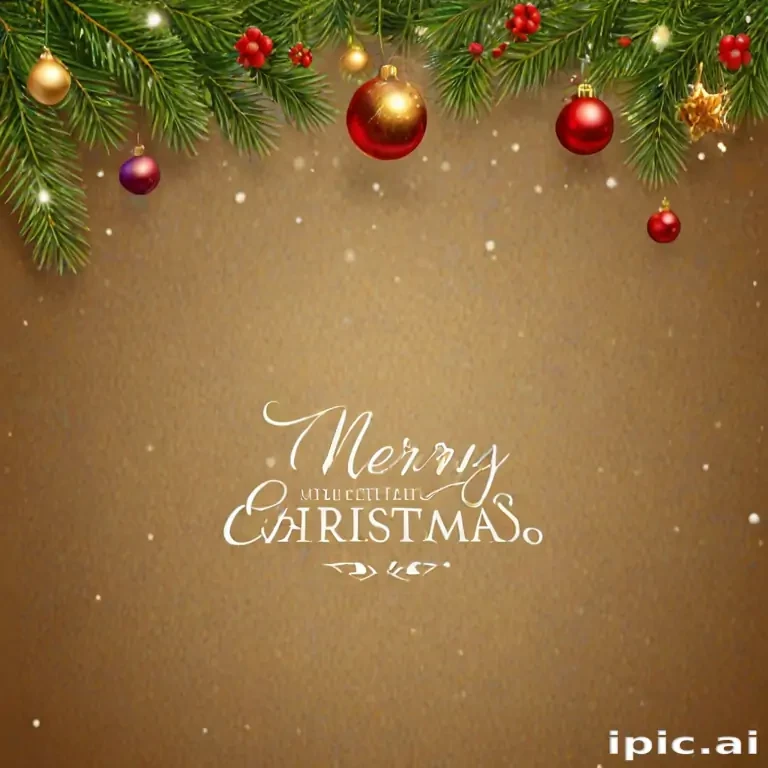 merry christmas transparent background