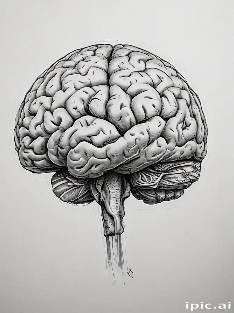 brain sketch