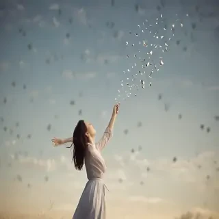 letting go images