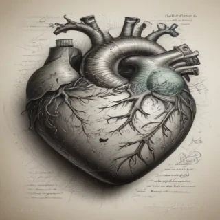 hand drawn heart