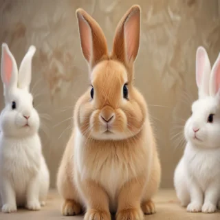 cute bunny background