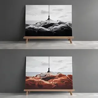 wall art mockup free