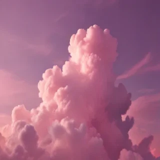 pink cloud background