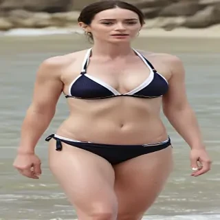 emily blunt in bikini