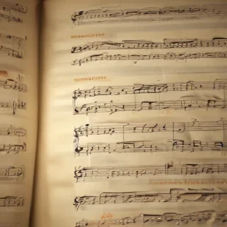 notes music background