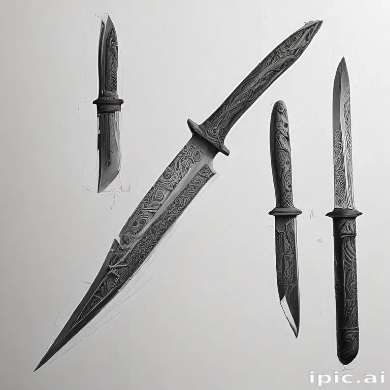 knife drawings