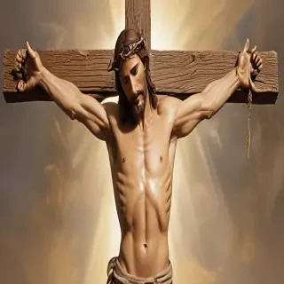 jesus on the cross picture