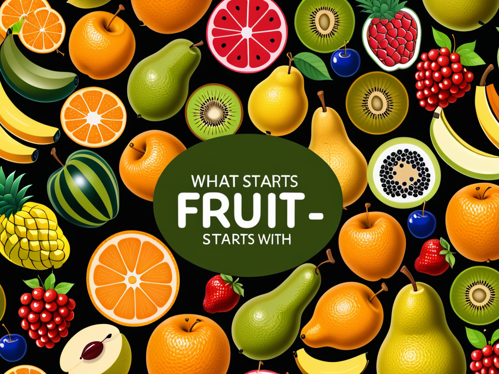 what fruit starts with e
