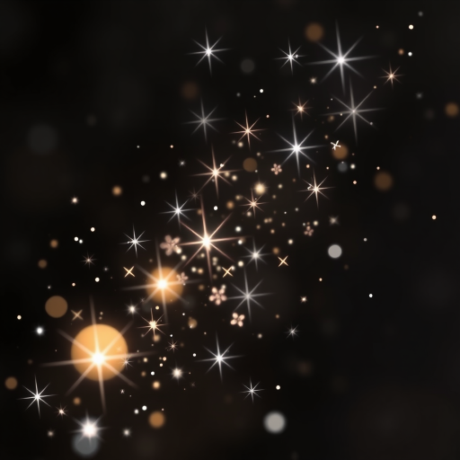 overlay sparkles transparent background