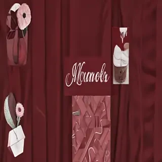 maroon aesthetic