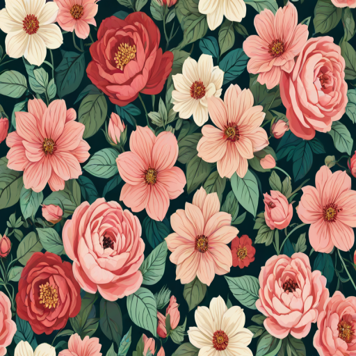 floral phone wallpaper