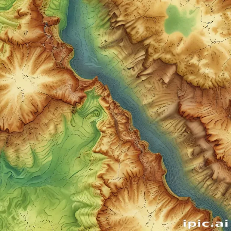 topography png