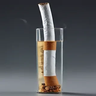 transparent cigarette