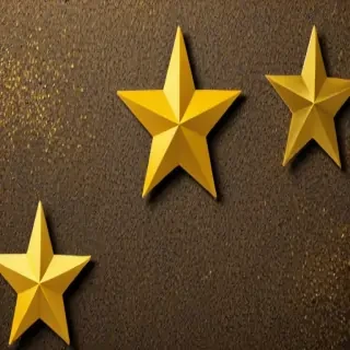 gold star background
