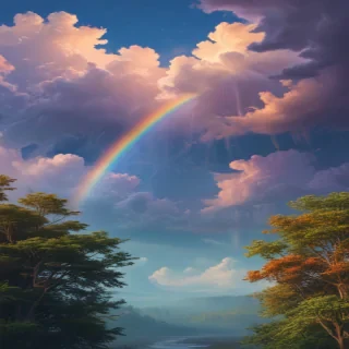 aesthetic rainbow backgrounds