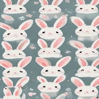 cute bunny background