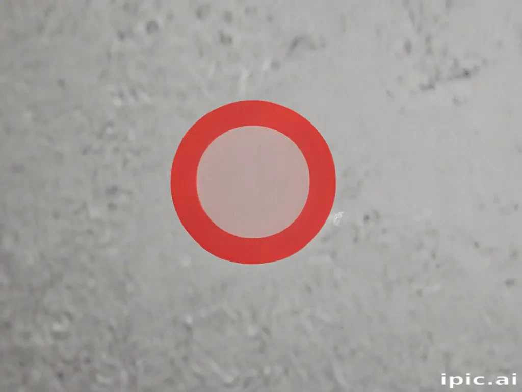 red circle