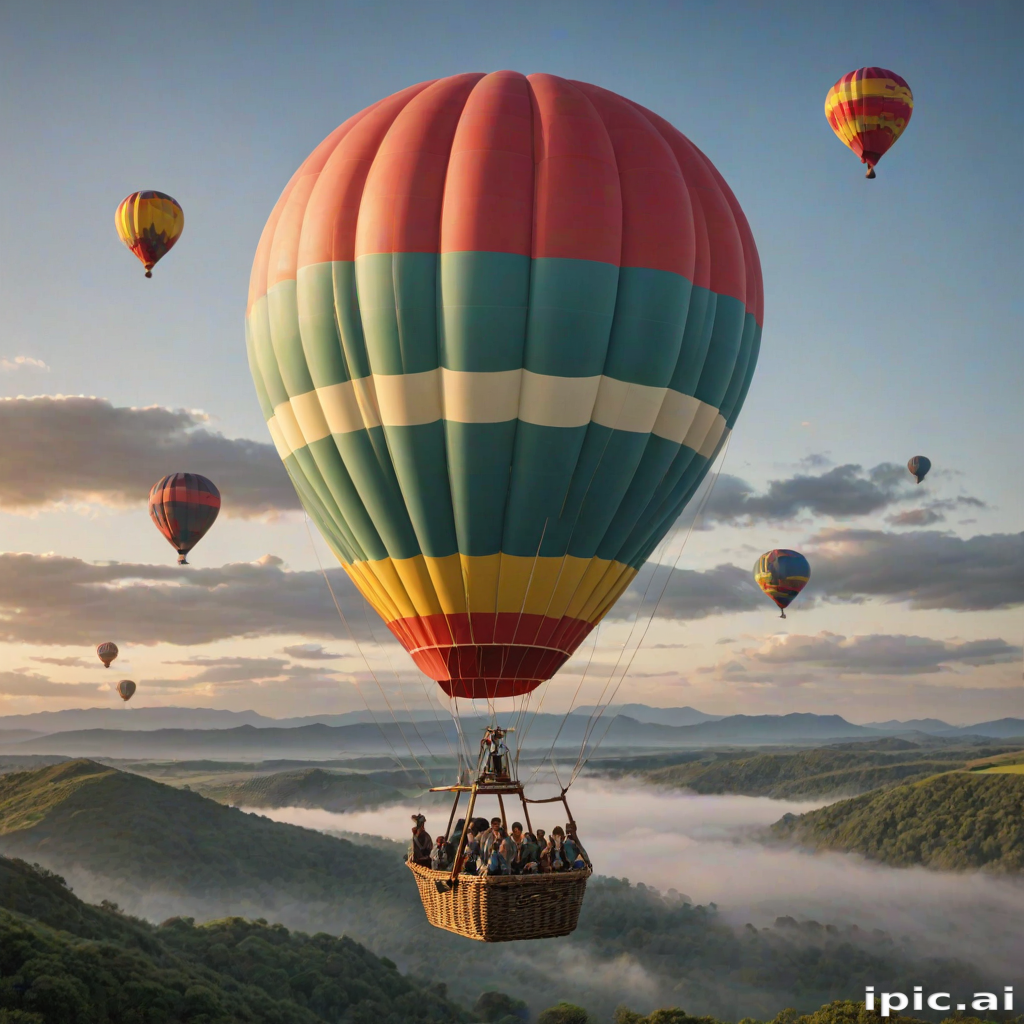 hot air balloon png