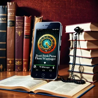 book phone wallpaper