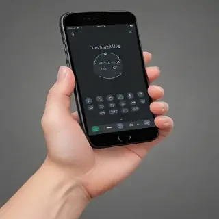 hold phone png