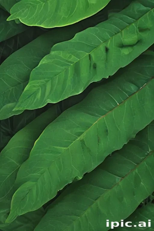 green leaf background