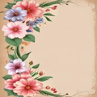clipart borders flowers