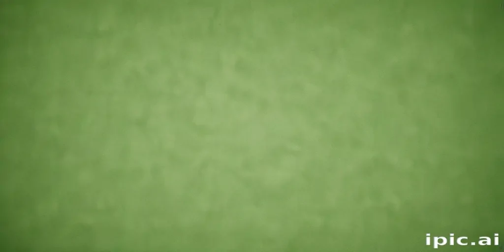 green plain background