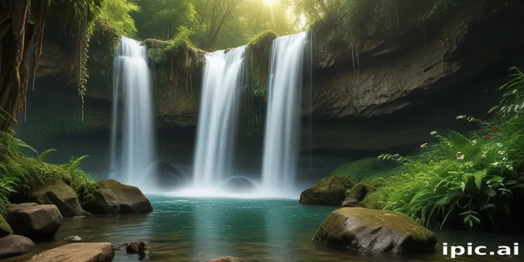 desktop waterfall backgrounds