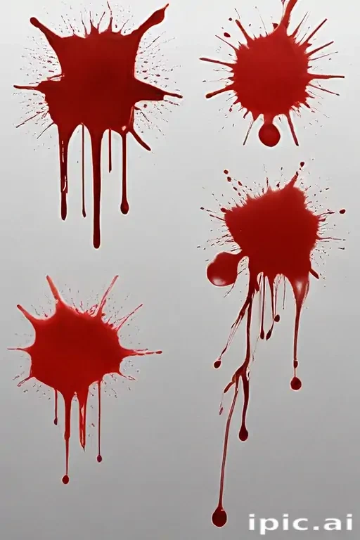 blood splatters png
