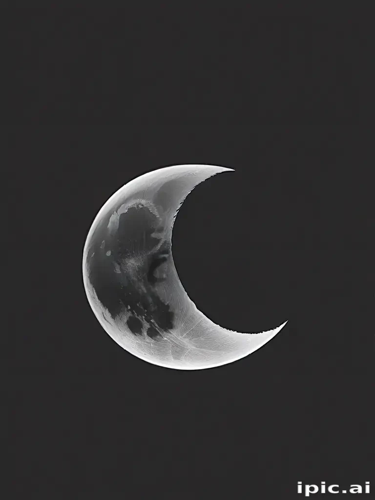 crescent moon transparent background