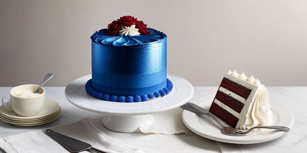duncan hines blue velvet cake mix