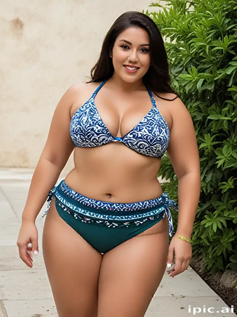 latina bbw bikini
