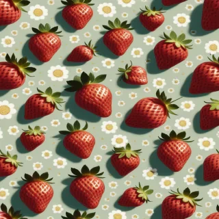 strawberry wallpaper desktop