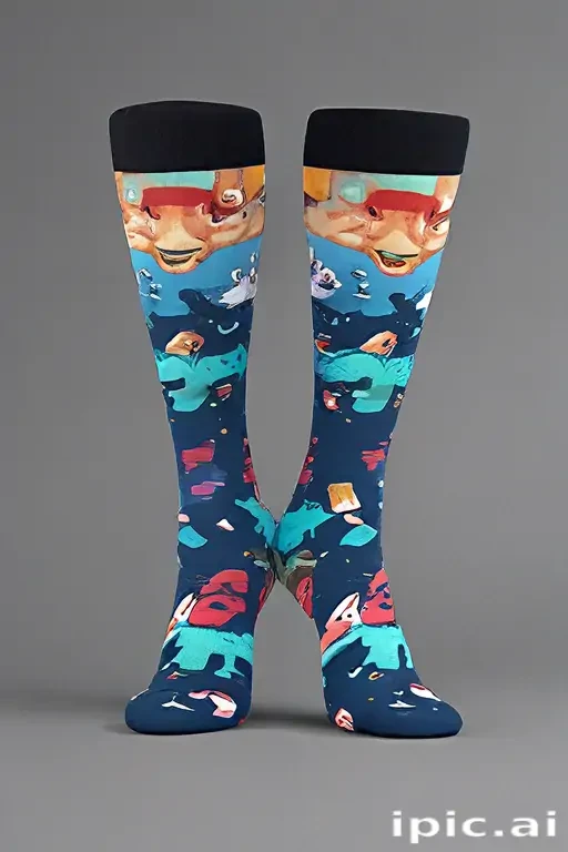 sock mockup