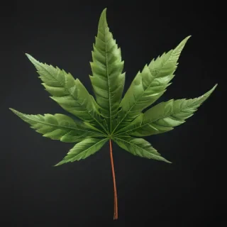 weed leaf png