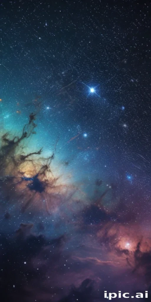 starry background iphone