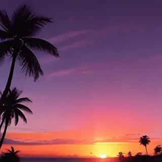 sunset aesthetic wallpaper