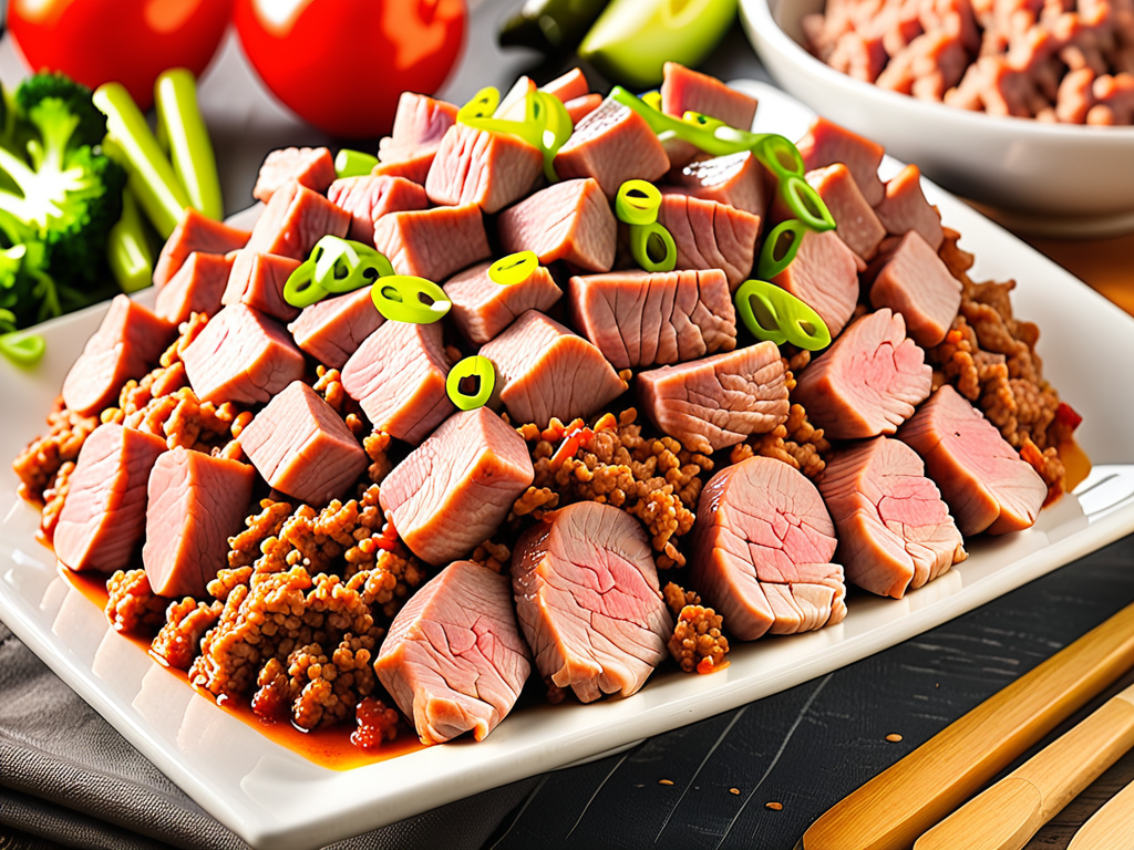 how long to cook ground pork